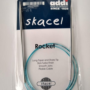 addi® Rockets 32 inch (80 cm) Circular Knitting Needles,  US sizes 0 – 15 ( 2.00 mm -  10.00 mm),