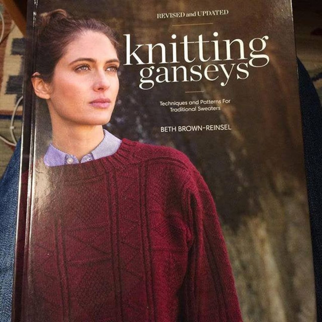 Knitting Ganseys Beth Brown-reinsel Sweater Knitting - Etsy