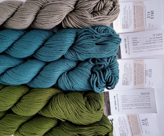 Crochet Beanie Knit Kit for Blue Sky Organic Cotton at Fabulous Yarn