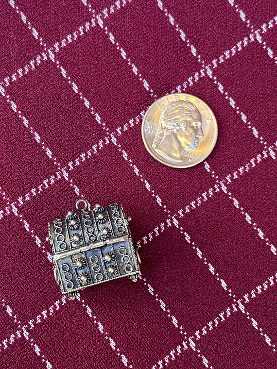 Open Trunk Charm Brass