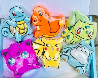 Fantasy Bath Bomb Gift Set, Colourful Handmade Bath Bombs