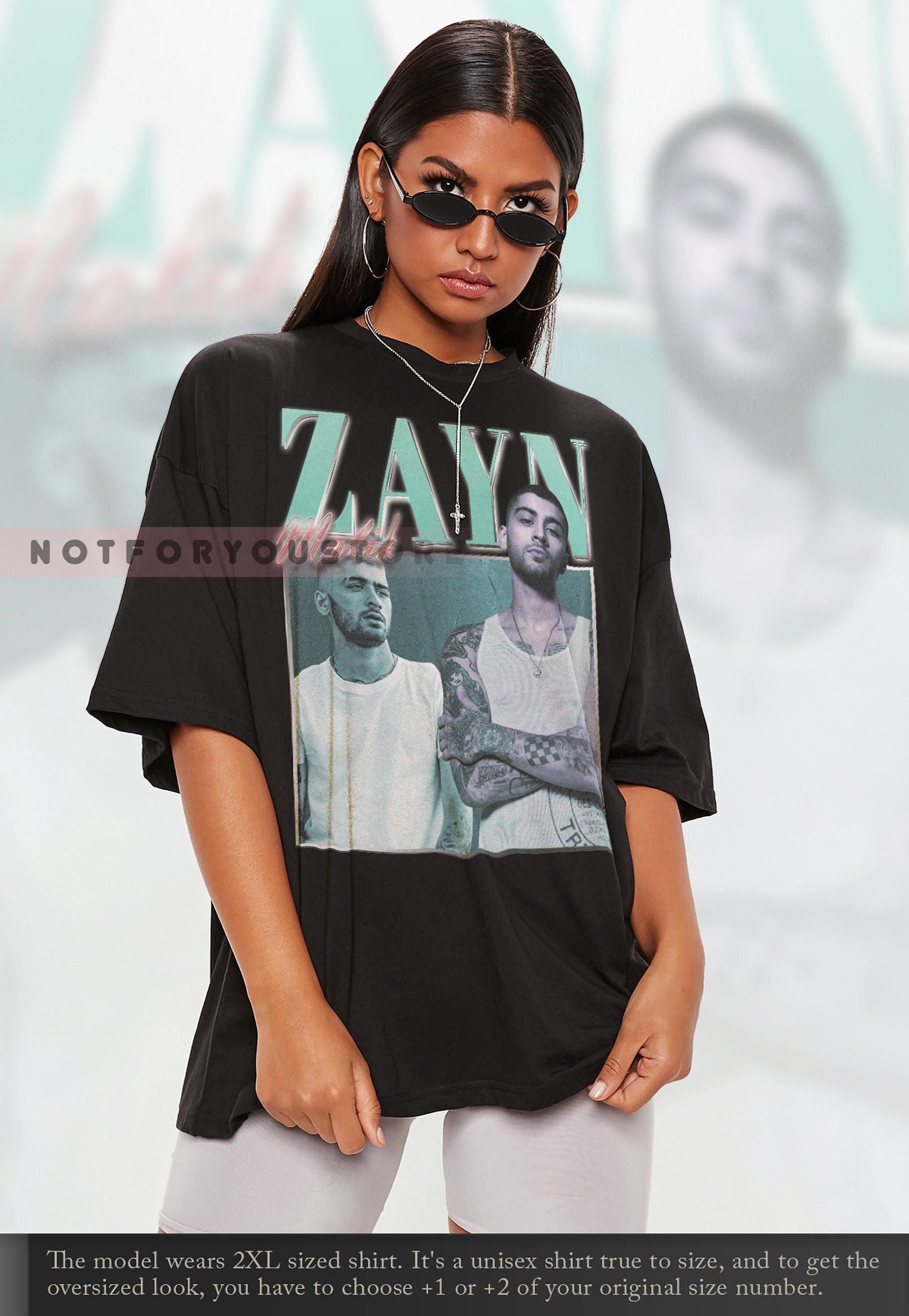 ZAYN MALIK Shirt, Vintage Zayn Malik Homage Shirt Retro 90s, - Inspire  Uplift