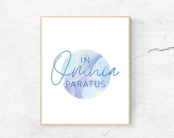 In Omnia Paratus Etsy