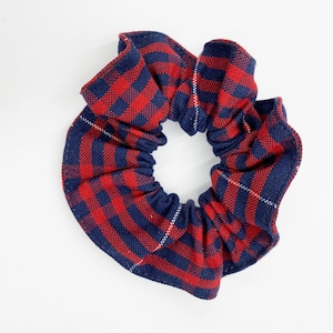 School Uniform Plaid Scrunchies/Soft Hair Scrunchies/Uniform Scrunchies/School Plaid/Girls and Women Accessories/Hamilton Plaid 36
