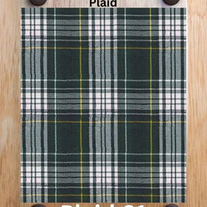 School Uniform Plaid Fabric - Polyester or Poly/Cotton