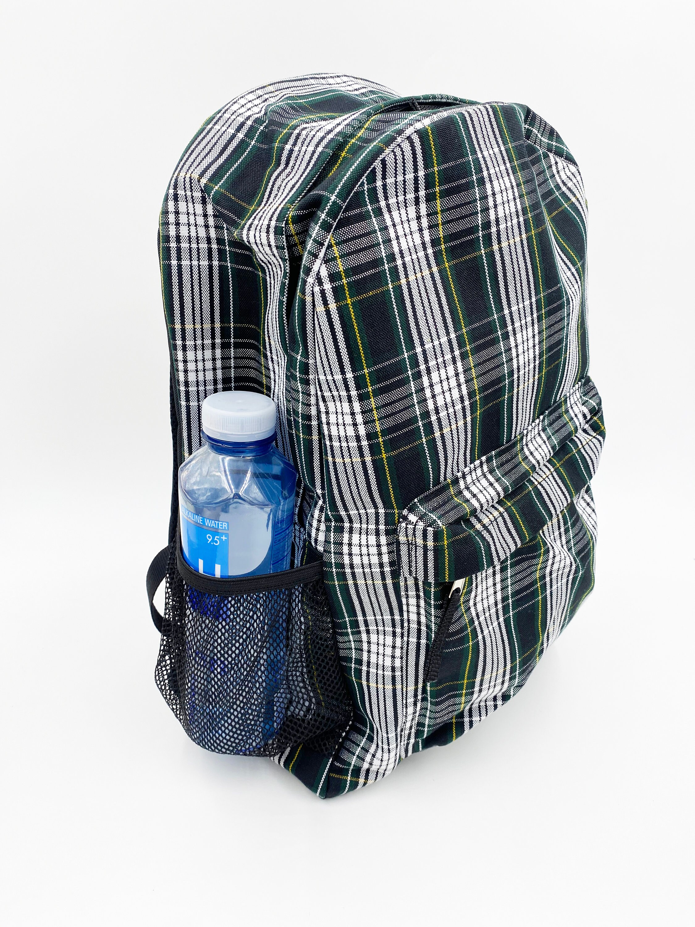 Plaid 61 Campbell/school Uniform Plaid Backpack/back to 