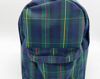 School Uniform Plaid Backpack/Back to School/Sport Backpack/Travel Backpack/Adults and Kids/Unisex/Red,Blue,Yellow/ Ford Plaid 94 School Uniform Plaid Backpack/Back to School/Sport Backpack/Travel Backpack/Adults and Kids/Unisex/Red,Blue,Yellow/ Ford Plaid 94
