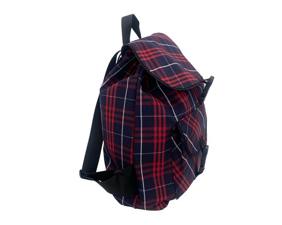 何でも揃う Plaid Top/back Backpack/drawstring Plaid Uniform 36/school バッグ