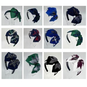 Plaid 55 Headband - Etsy display picture 2