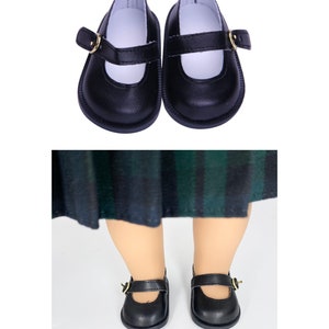 18 Inch American Doll Shoes - Mary Jane Style In 5 Colors For 18" Dolls