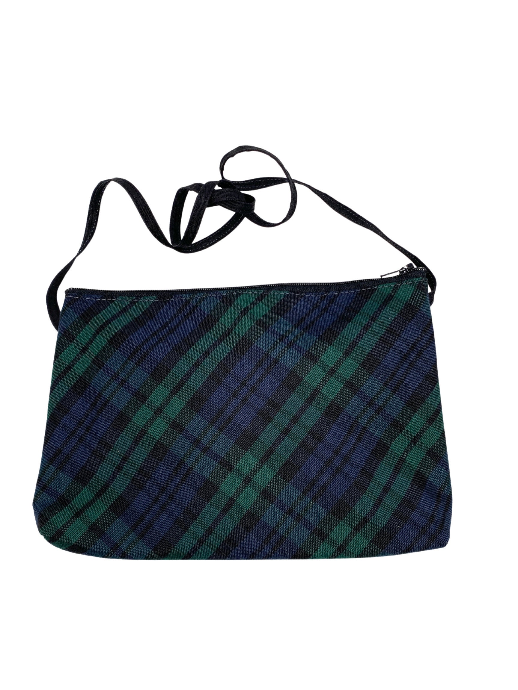 Plaid shoulder bag deals