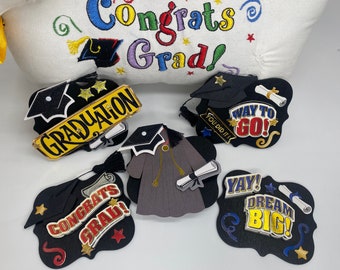 Magneet bord voor afstuderen/afstudeercadeaus voor kind of volwassene/cadeau voor studenten/bordmagneet 3,5 x 2,5 inch/koelkastmagneet