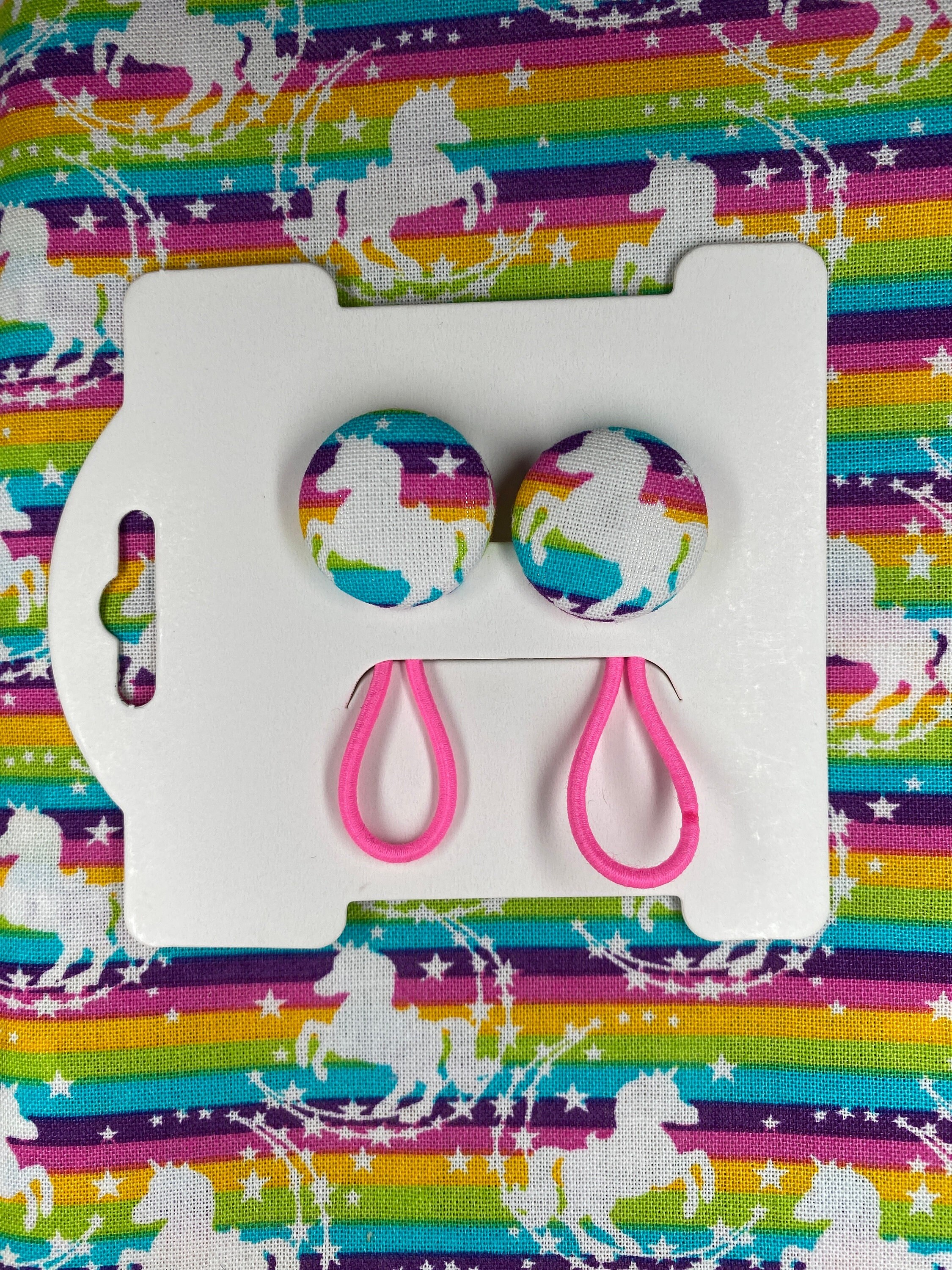 3er Set Einhorn Samt-Haargummis Mit Schleife - Bezaubernde Scrunchies Für Mädchen & Frauen