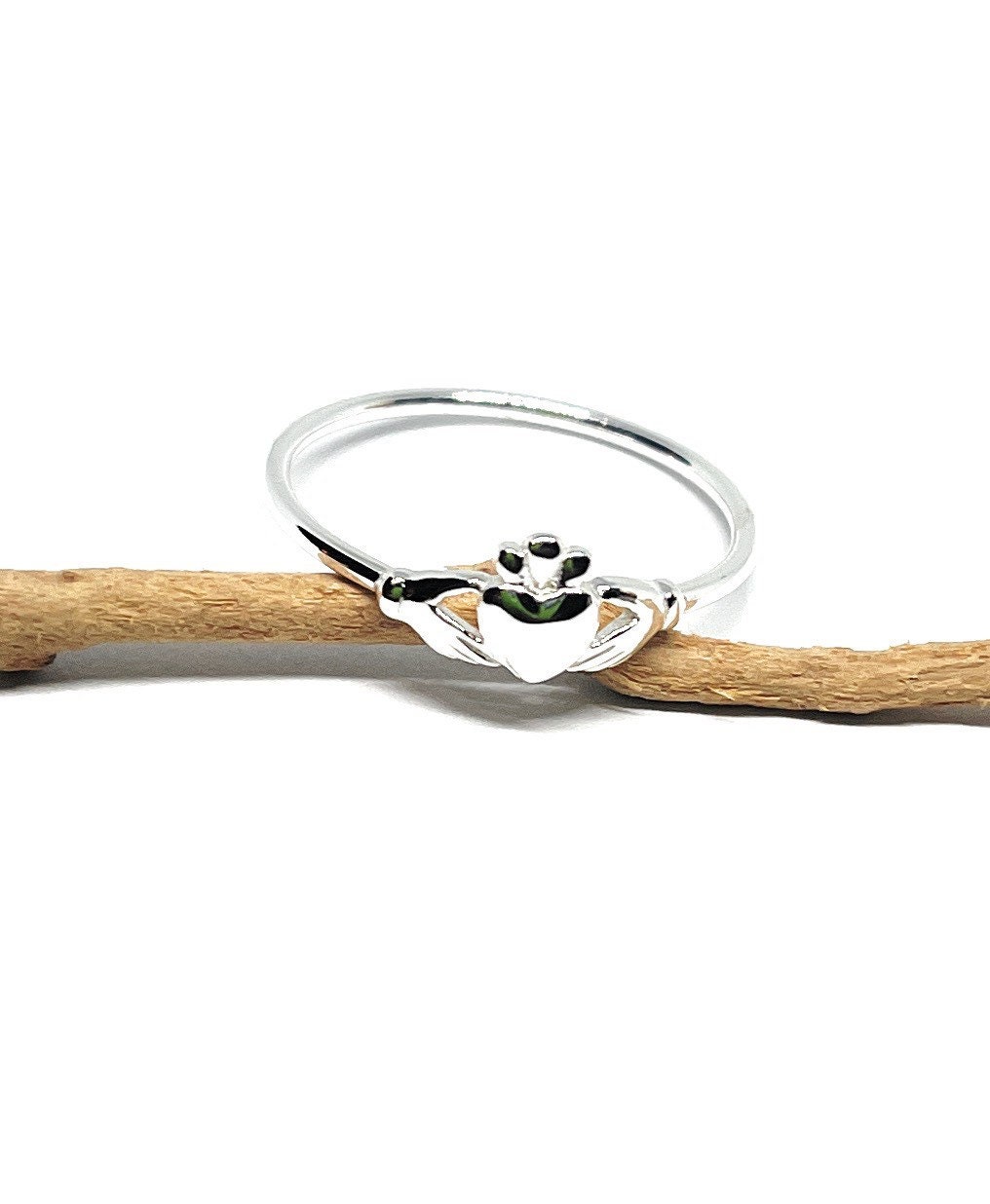 Anillo irlandes anillo claddagh anillo de amor anillo celta anillo de amistad anillo de plata de ley anillo de oro de 14K anillo claddagh de oro anillo de corona. Etsy Mexico