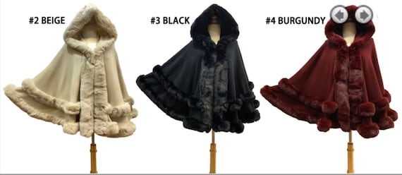 Poncho, Women's Poncho, Faux Fur Poncho, Winter Coat, Fur Poncho, Women's Poncho, Faux Fur Poncho, Winter Coat, Fur