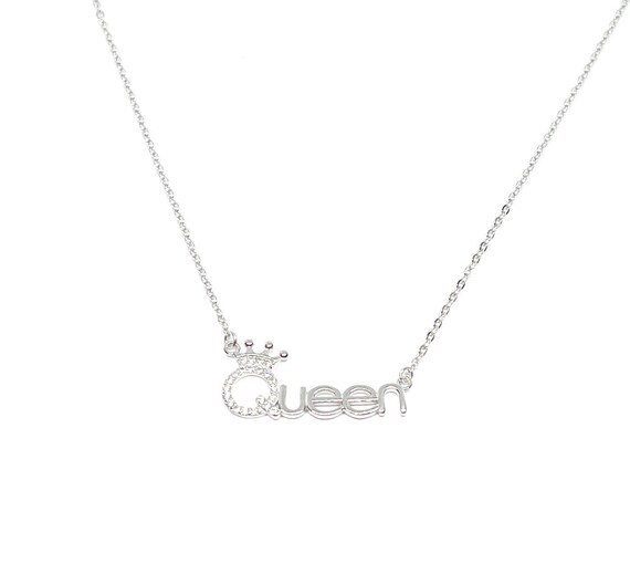 Silver queen best sale necklace