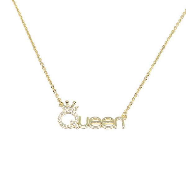 Princess Queen Chain Queen Necklace - Etsy