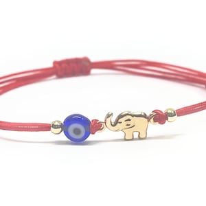 Evil eye bracelet, red string bracelet, Kabbalah bracelet, amulet bracelet, Jade bracelet, Elephant Bracelet, blue eyes, camp bracelets