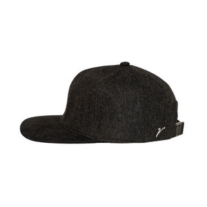 Handcrafted 100% Wool Flannel Flat Brim Baseball Hat. World Renown Mill. Unbeatable Quality, Durability and Price.