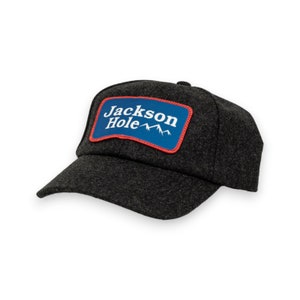 Jackson Hole Handcrafted 100% Peruvian Wool Flannel Premium Baseball Hat