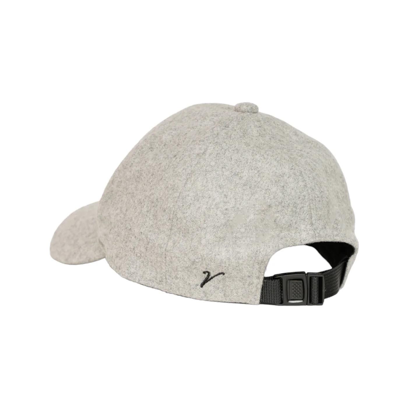 Performance Wool Premium Baseball Hat. Frost Gray