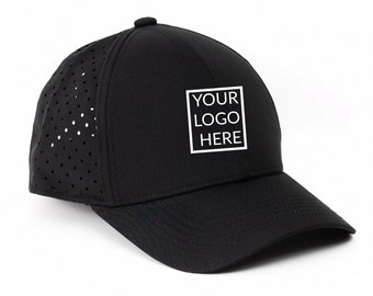 Custom Logo Vandre Premium Athletic Dri Fit Baseball Hat. Maximum Breathability, Comfort and Style.