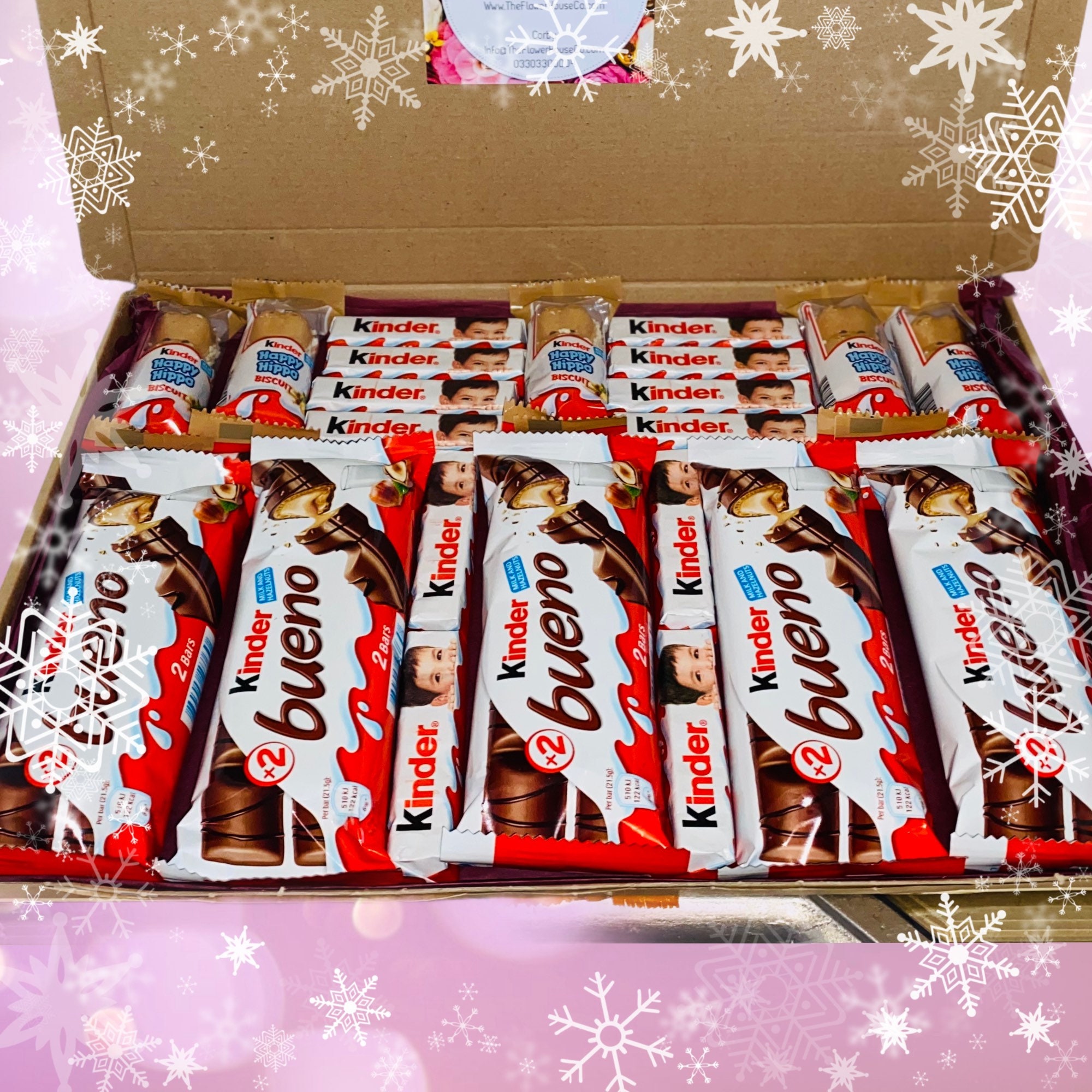 Kinder Bueno Surprise Chocolate Selection Box Christmas - Etsy Italia