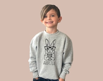 Kids Hopster Easter Bunny Sweatshirt 