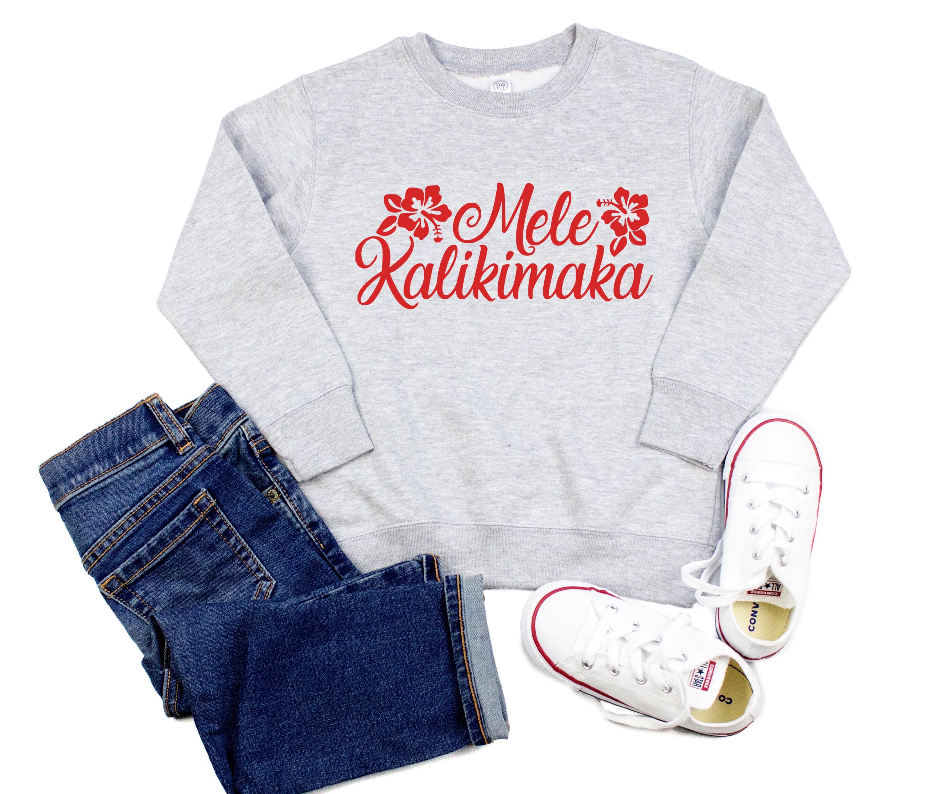 Mele Kalikimaka Hawaiian Christmas Fleece Sweater Hawaii Merry