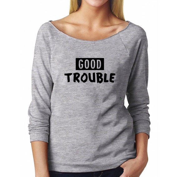 Off the shoulder shop fleece sweatshirt