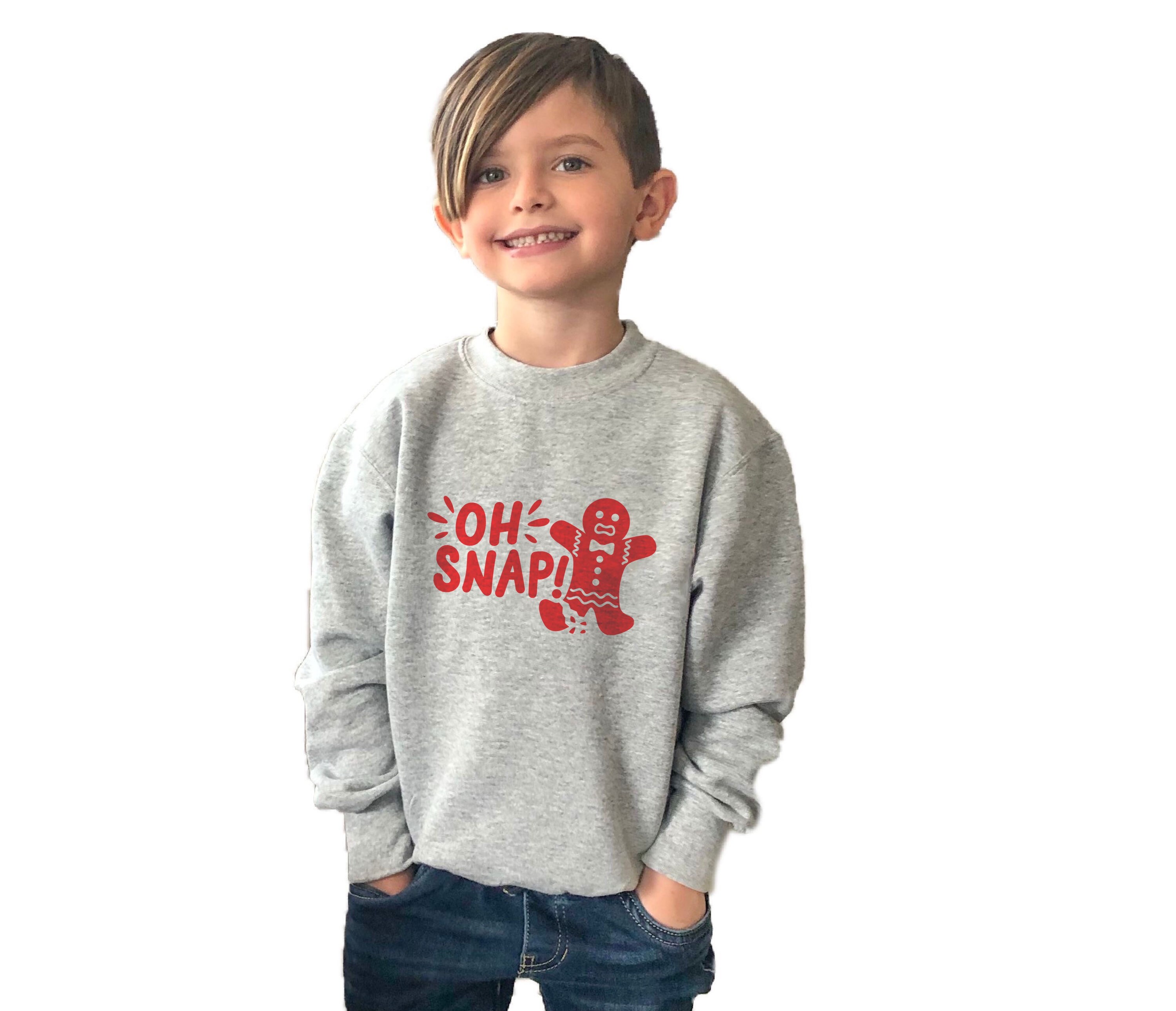 Oh Snap Gingerbread Man Sweatshirt 