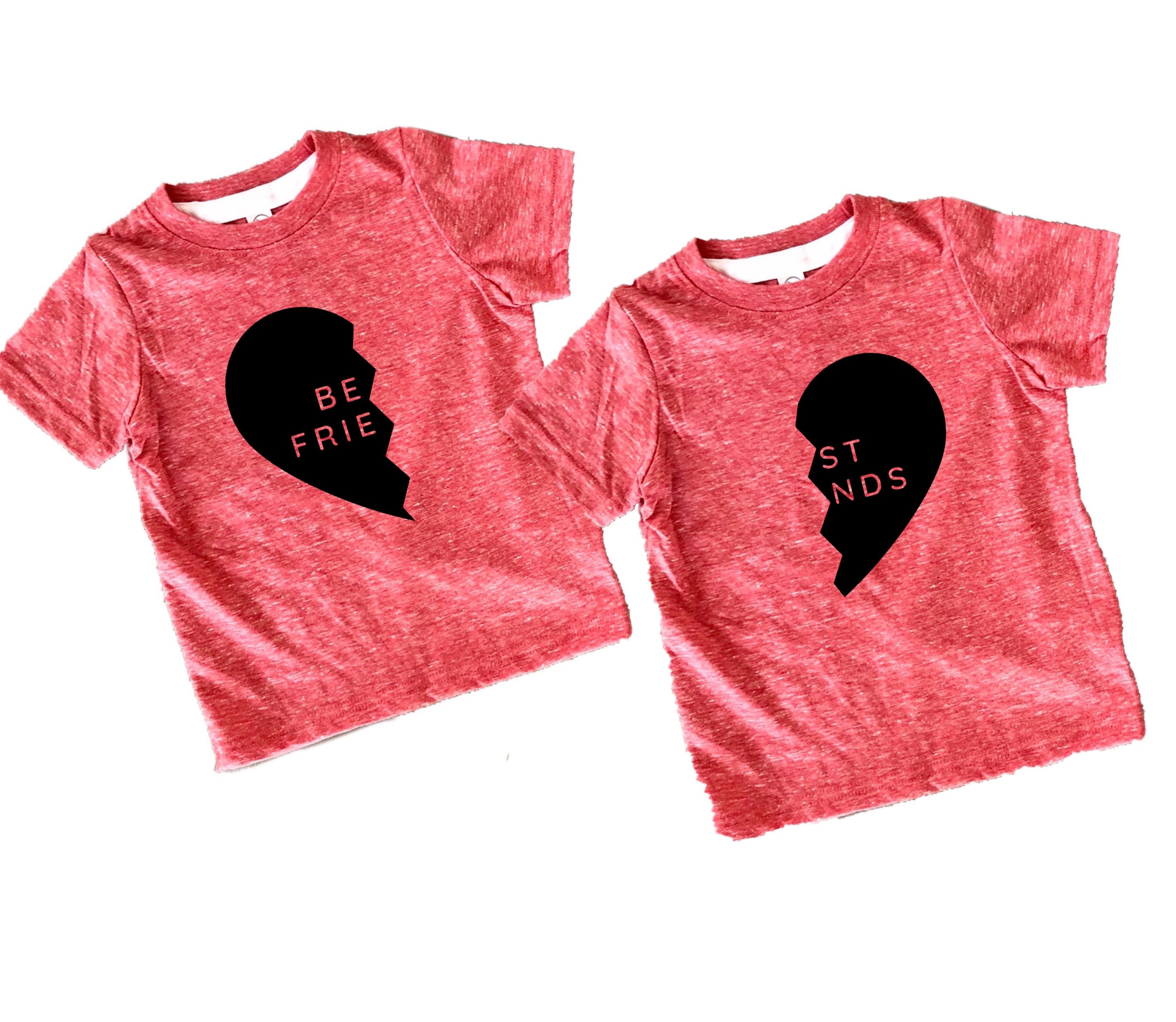 Best Friends Shirt Set BFF Babies Toddler Kids Crewneck Etsy