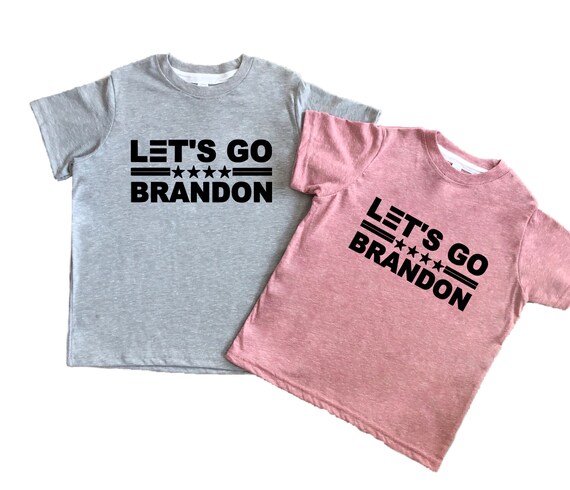 Kids Lets Go Brandon Kids Shirts, Fjb Toddler Tee Shirt, fjb Baby Onesie, F  Joe Biden Short Sleeve Tee for Children, Girls, Boys, Teens, -  Canada