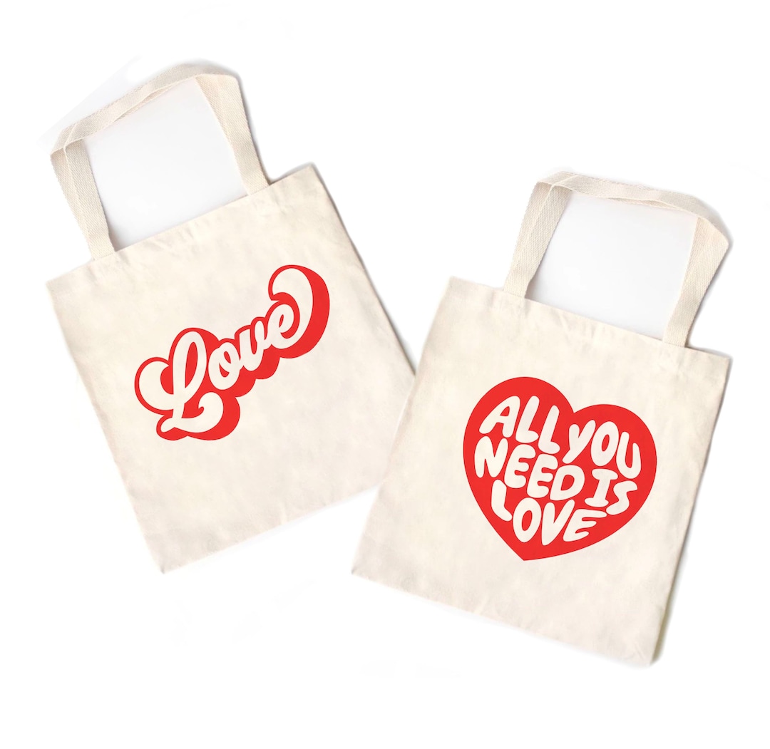 Valentines Day Mini Tote Bag, Valentine Gift Kids Bag, Favor  display picture 2
