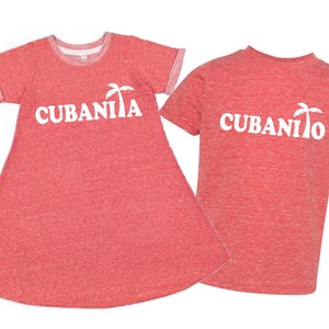 Cubana, Cubanita, Cubano, Cubanito Kids Tee Shirt, Havana Cuba T-Shirts for Toddlers Girls and Boys, made in  USA