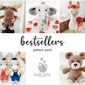 Bestsellers Crochet Pattern Package CROCHET PATTERN, Amigurumi Crochet Pattern, PDF