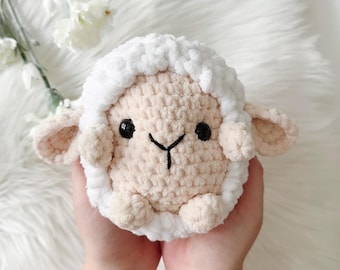 Shelby the Sheep CROCHET PATTERN, Amigurumi Crochet Pattern, PDF