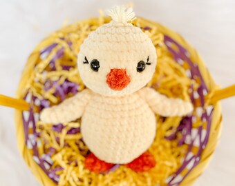 Charlie the Chick CROCHET PATTERN, Amigurumi Crochet Pattern, PDF