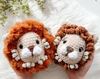 Levi de leeuw HAAKPATROON, amigurumi-haakpatroon, pdf, Engels