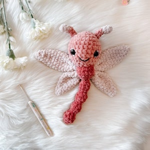 Dixie Dragonfly CROCHET PATTERN, Amigurumi Crochet Pattern, PDF