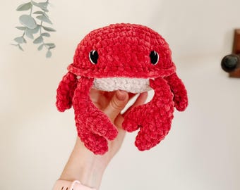 Carlos il Granchio - Schema all'uncinetto, Amigurumi - Schema all'uncinetto, PDF, Inglese