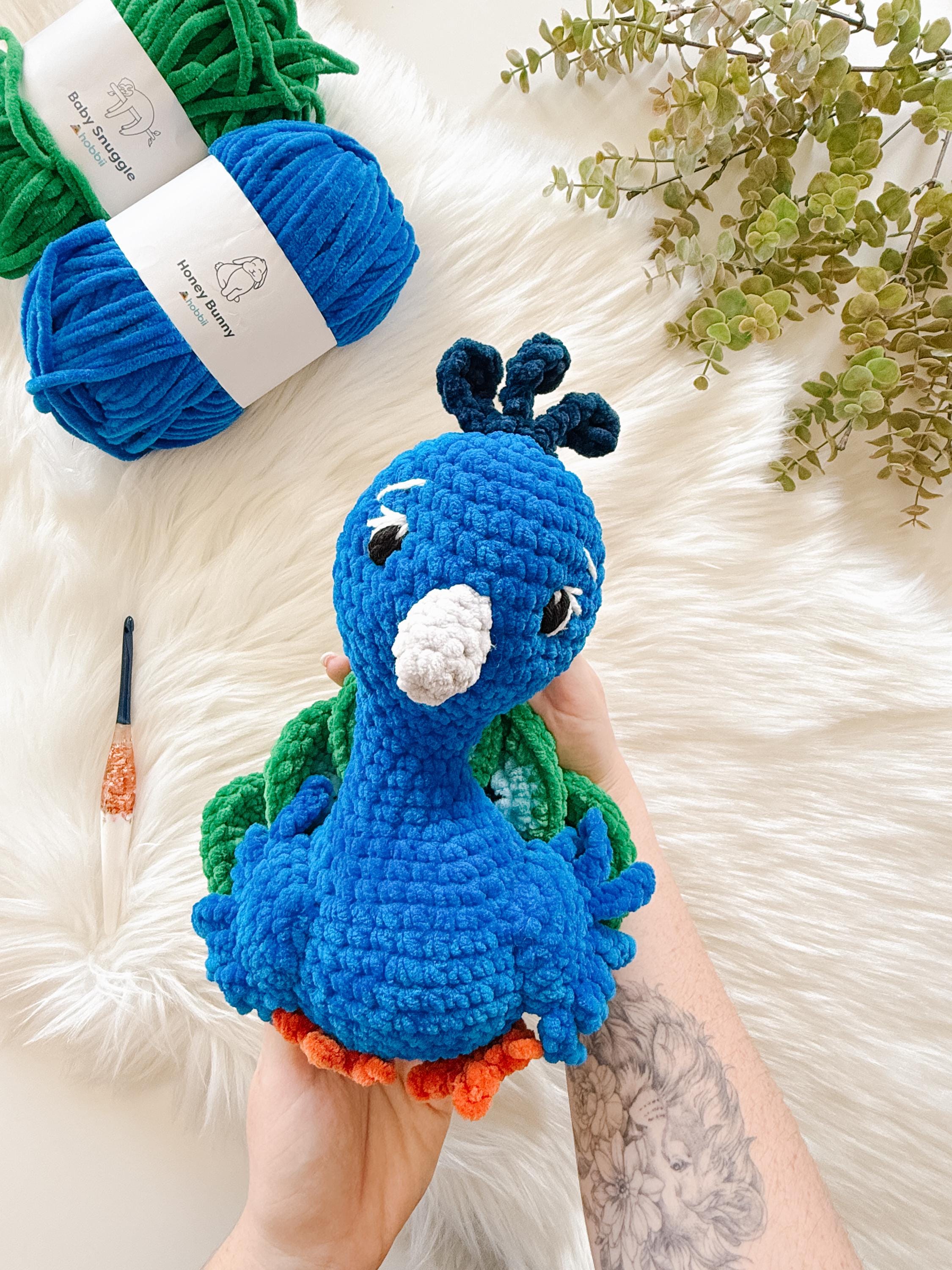 Pippa The Peacock Crochet