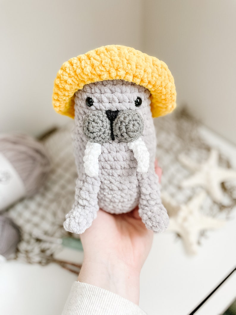Wesley Walrus CROCHET PATTERN Amigurumi Crochet Pattern PDF Etsy