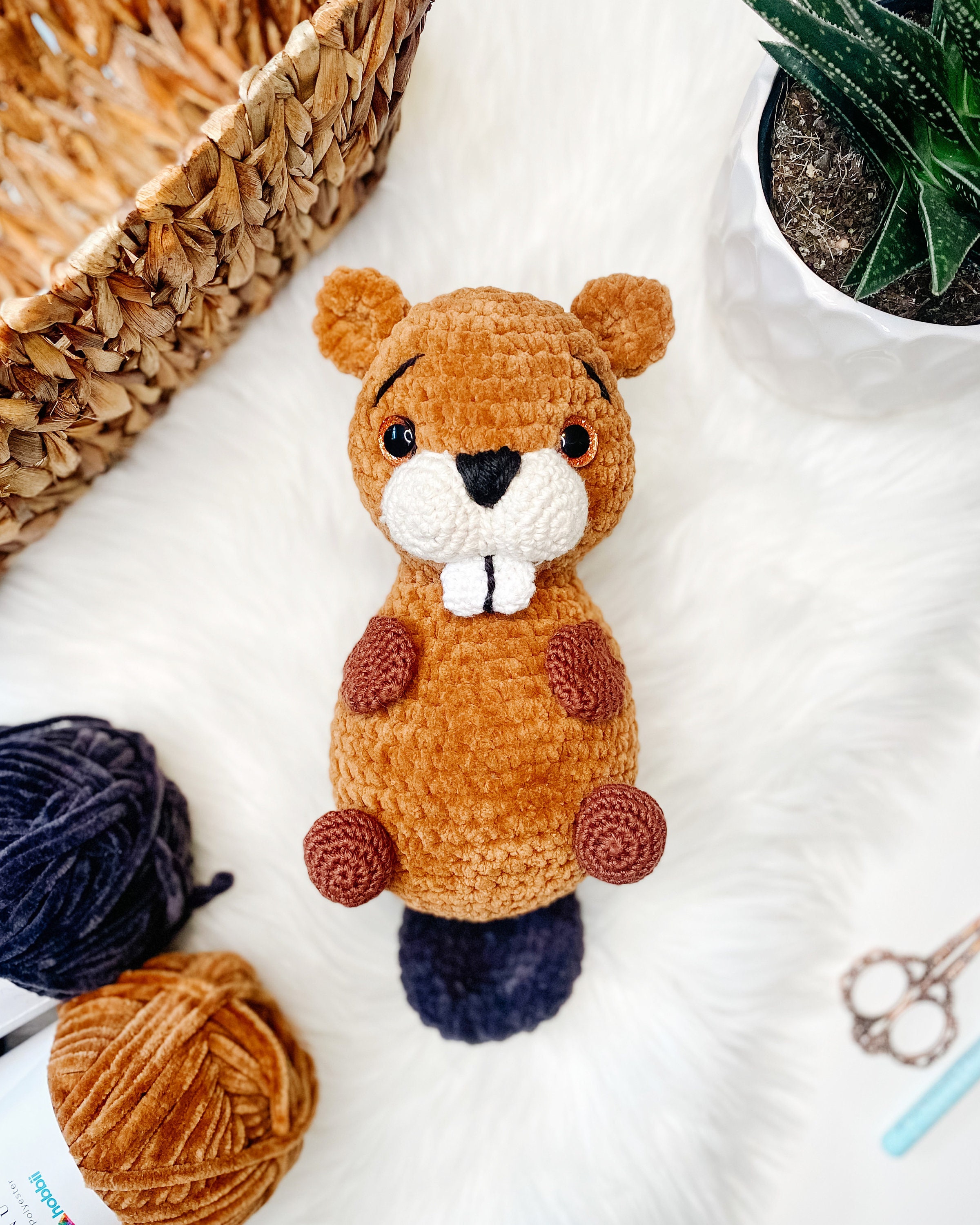Bucky Beaver CROCHET PATTERN Amigurumi Crochet Pattern PDF Etsy