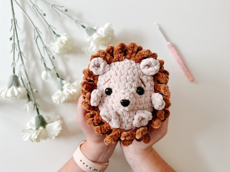 MODÈLE DE CROCHET Herbie Hérisson, Patron de Crochet Amigurumi, PDF image 1