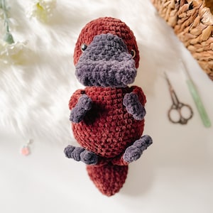 Pete the Platypus  CROCHET PATTERN, Amigurumi Crochet Pattern, PDF