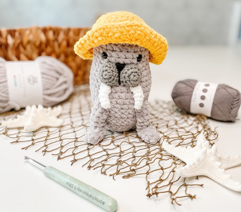 Wesley Walrus CROCHET PATTERN Amigurumi Crochet Pattern PDF Etsy
