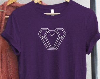 Camiseta minimalista chique Ironheart