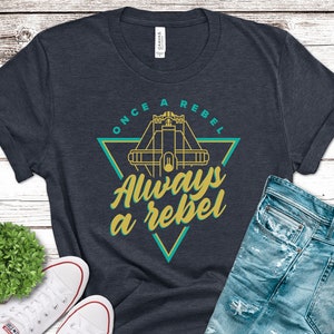 Once a Rebel, Always a Rebel Ghost Ship T-Shirt
