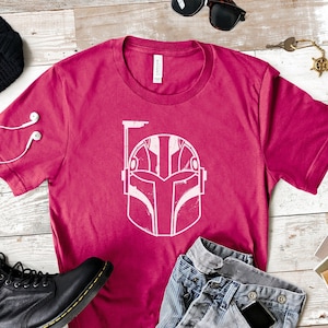 Sabine Wren Helmet Shirt (Star Wars-Inspired Ahsoka Series)